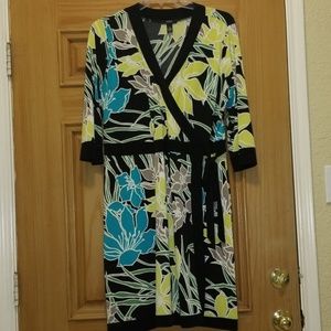 Faux Wrap dress